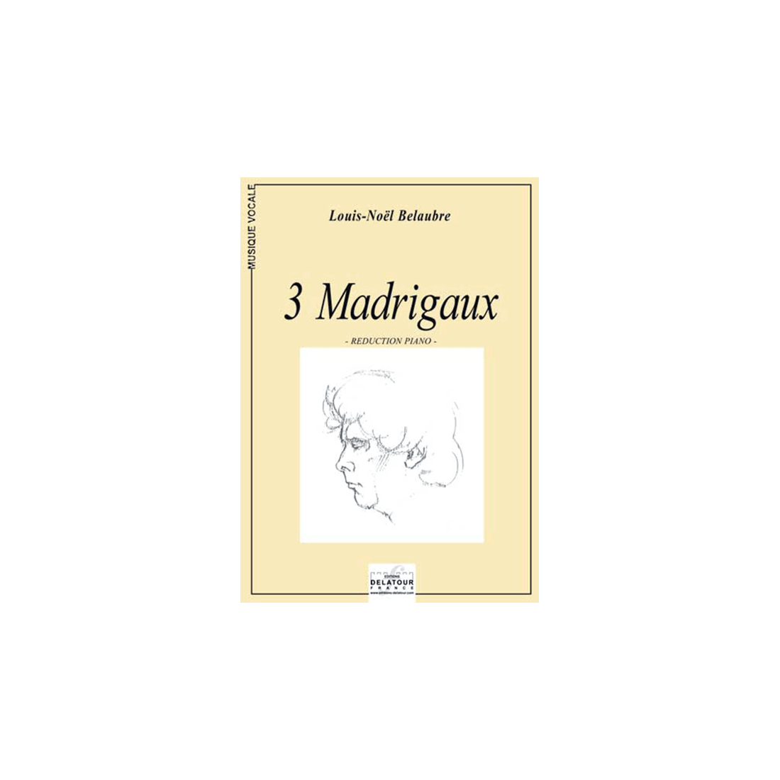 3 Madrigaux (réduction piano)