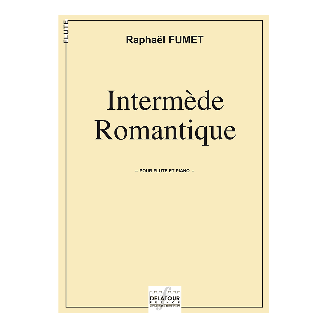 Intermède romantique für Flöte und Klavier