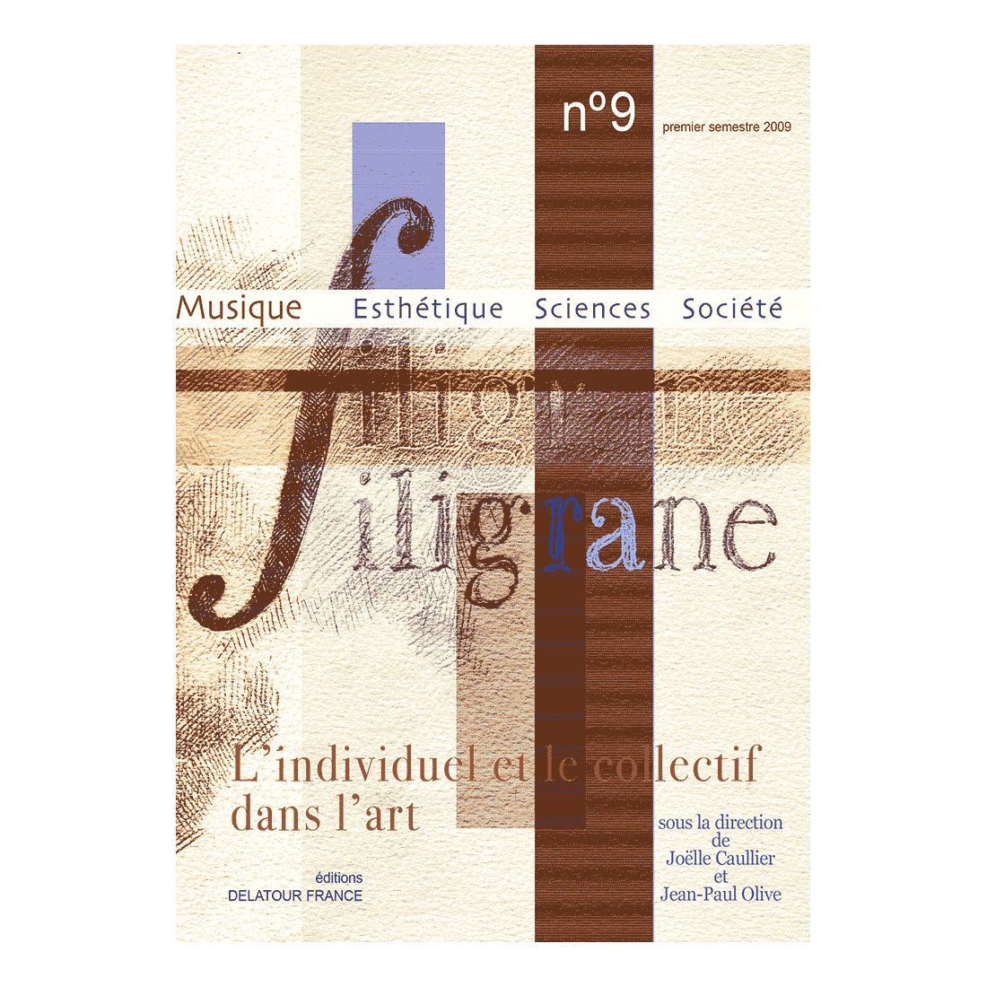 Revue Filigrane n°9 - L'individuel et le collectif dans l'art
