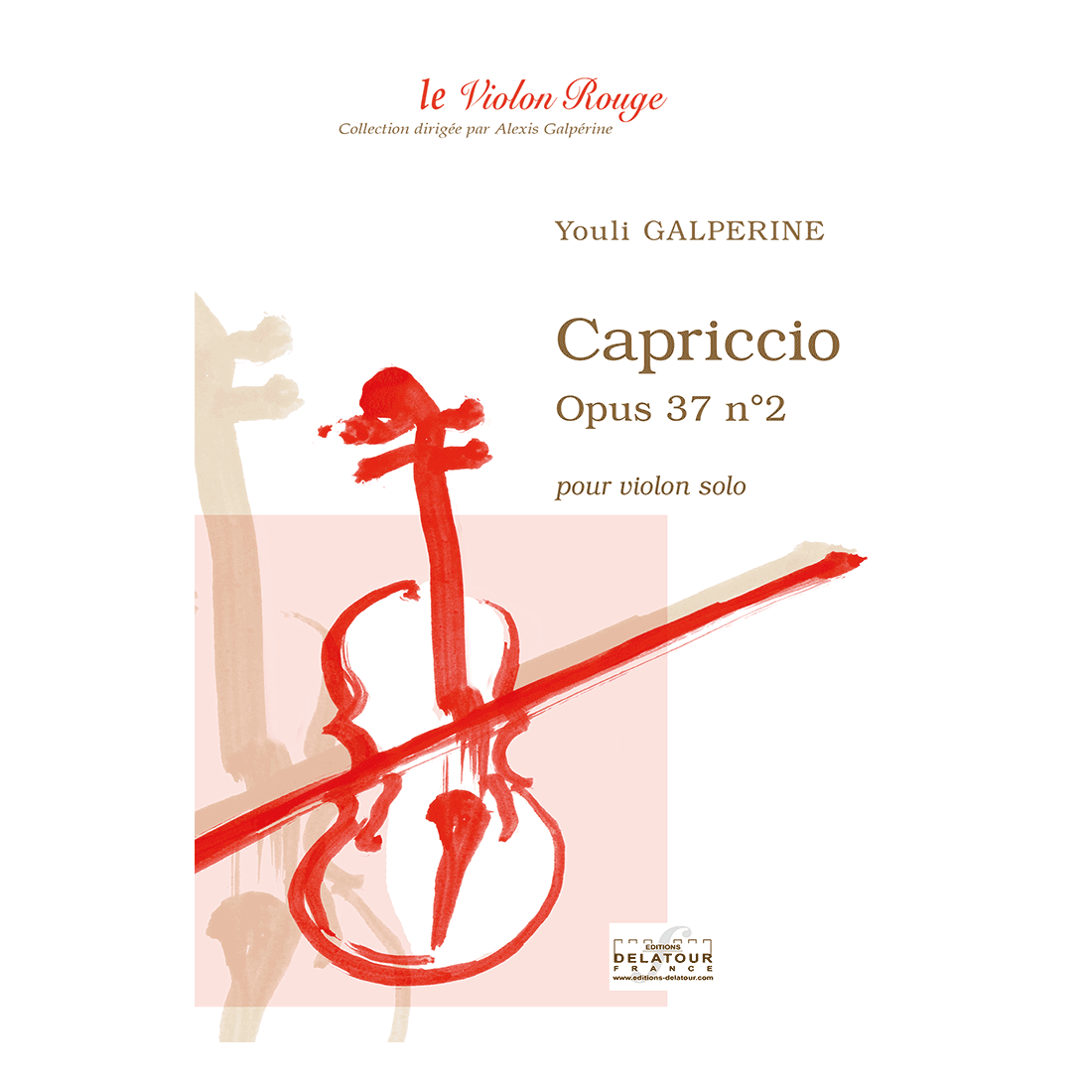 Capriccio - Opus 37 n°2 für Violine
