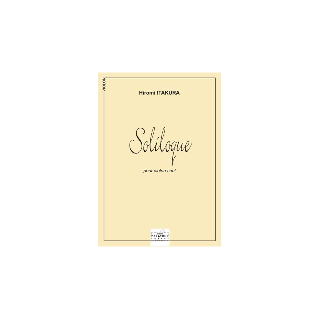 Soliloque für Violine