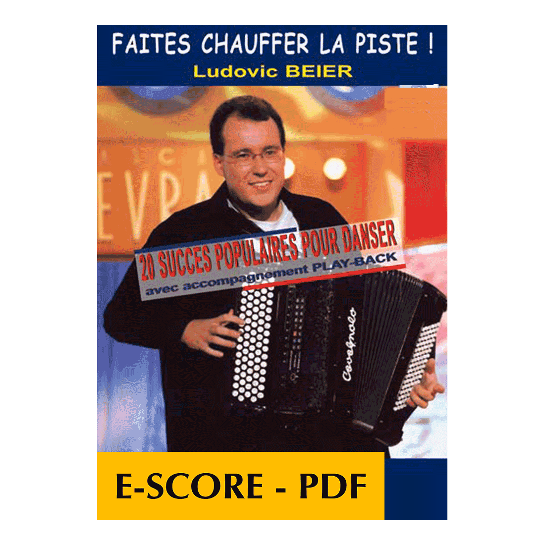 Faites chauffer la piste ! - Band 1 für Akkordeon - E-score PDF