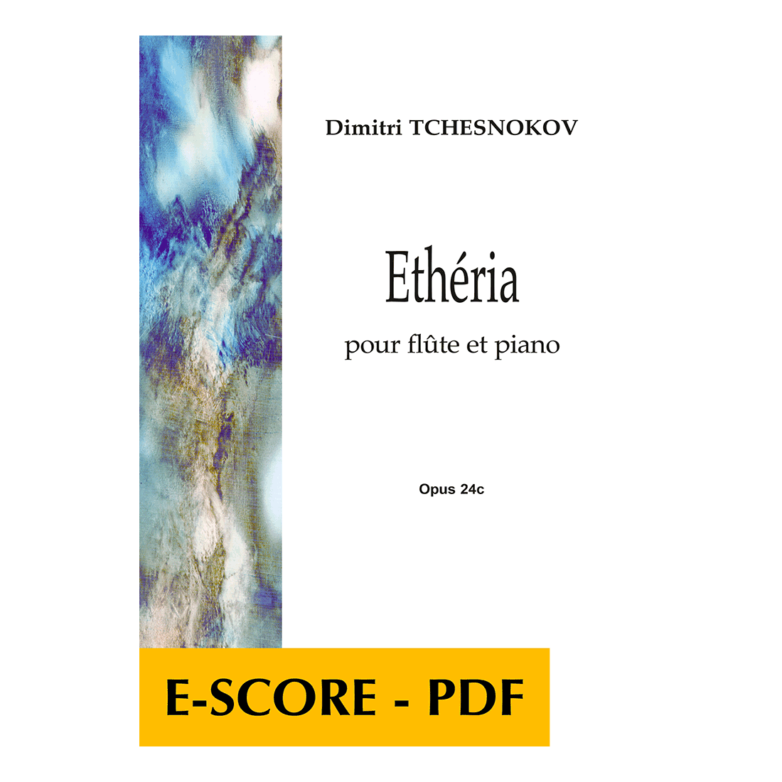 Ethéria für Flöte und Klavier - E-score PDF